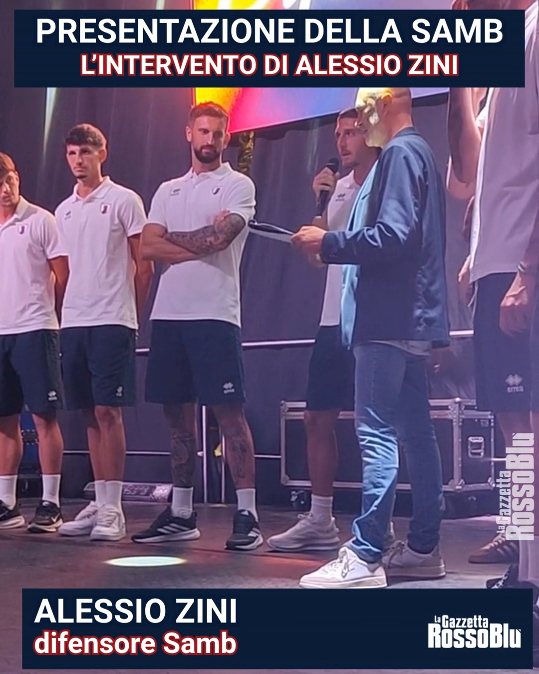 ZINI 📣

La carica di @alessiozini13 💪🏻 in vista della sua terza stagione con la maglia dell'@u.s.sambenedettese 🔴🔵

#alessiozini #presentazione #sanbenedetto #sanbenedettodeltronto #sbt #grb #gazzettarossoblù #samb #sambenedettese #lagazzettarossoblù #calcio #seriec #gironeb #legapro #seriecskywifi