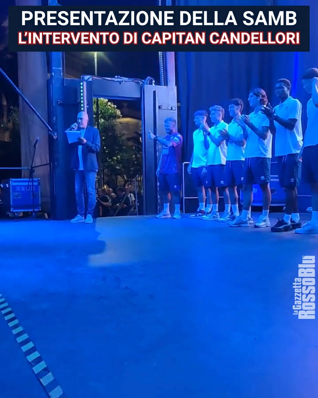 KEV IL GUERRIERO ⚔️

@u.s.sambenedettese 🔴🔵, l'intervento di capitan @kevin_candellori_ ©️ nel corso della presentazione di venerdì scorso in piazza Giorgini

#kevincandellori #presentazione #grb #gazzettarossoblù #samb #sambenedettese #lagazzettarossoblù #calcio #seriec #gironeb #legapro #seriecskywifi #sanbenedetto #sanbenedettodeltronto #sbt