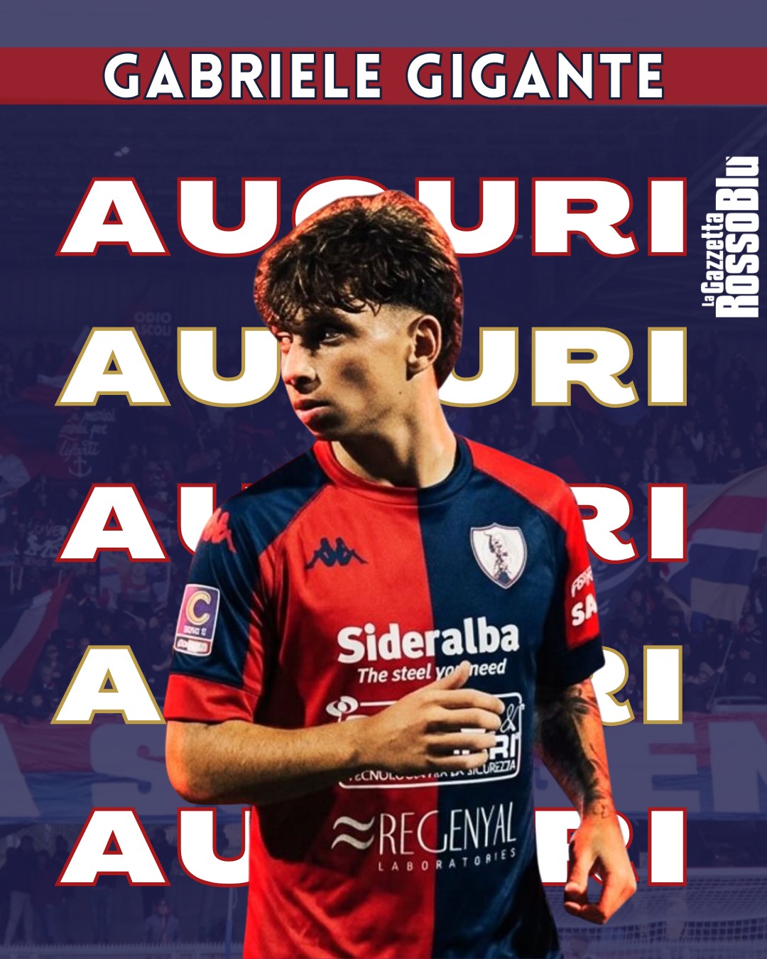 AUGURI GABRIELE 🎉

Compie oggi 22 anni l'attaccante dell'@u.s.sambenedettese 🔴🔵 @_gabrielegigante_. Tanti auguri!

#gabrielegigante #grb #gazzettarossoblù #samb #sambenedettese #lagazzettarossoblù #calcio #seriec #gironeb #legapro #seriecskywifi