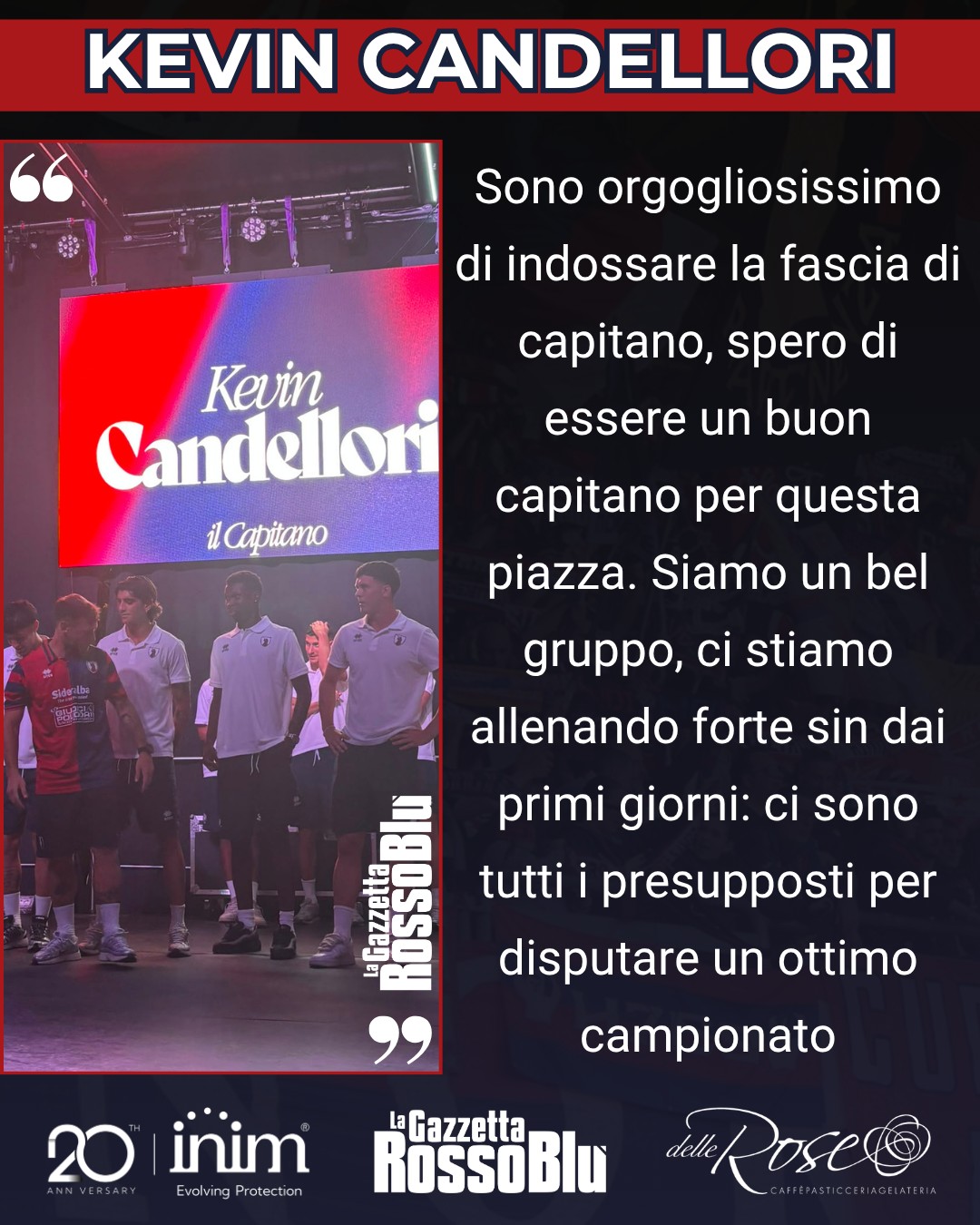 CAPITANO ©

@u.s.sambenedettese 🔴🔵, le parole di capitan @kevin_candellori_ ⚔

#kevincandellori #presentazione #sanbenedetto #sanbenedettodeltronto #sbt #grb #gazzettarossoblù #samb #sambenedettese #lagazzettarossoblù #calcio #seriec #gironeb #legapro #seriecskywifi