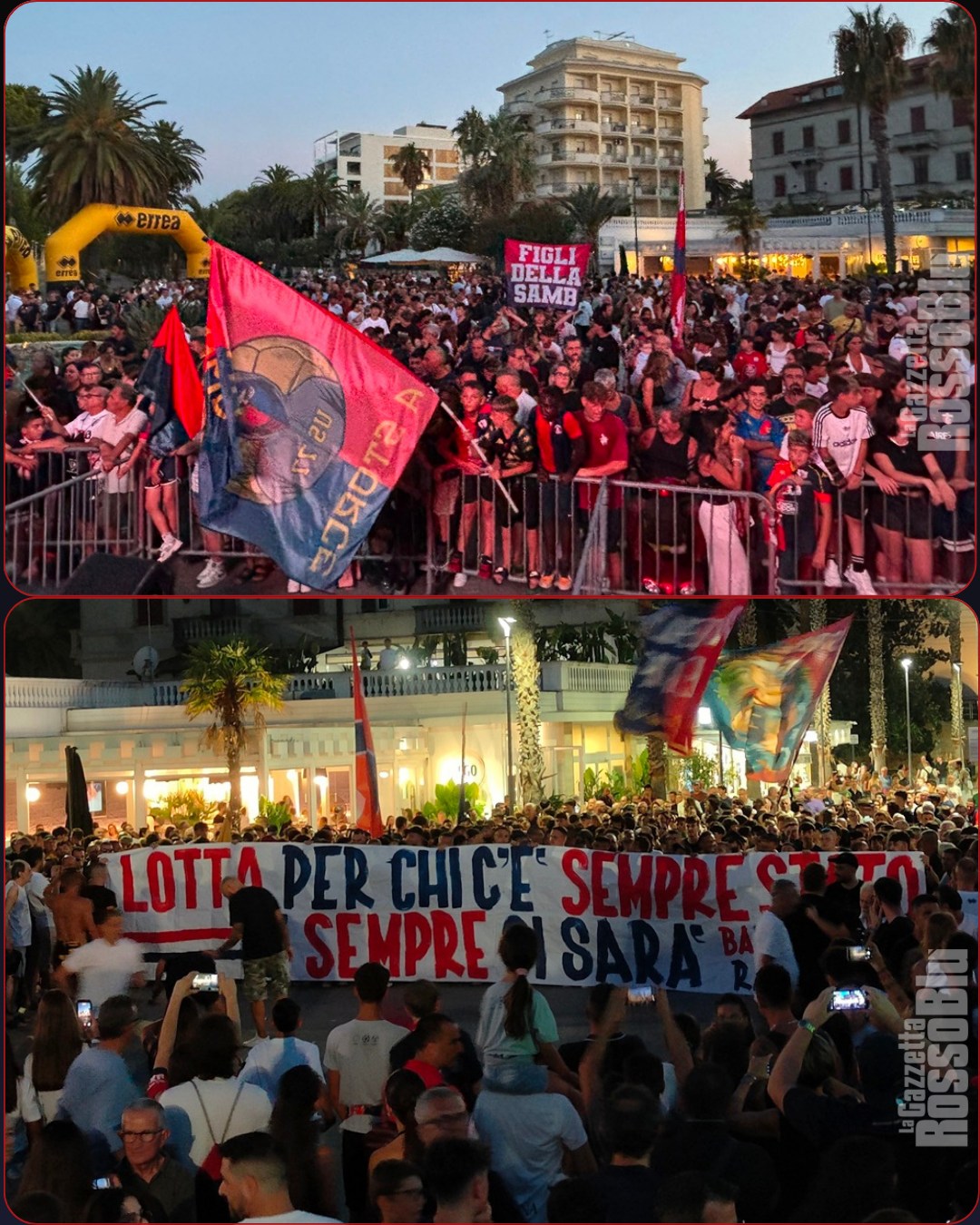 GALLERIA 📸

Sul nostro sito trovate la galleria 🎞 con tutte le foto della serata di venerdì, con la presentazione ufficiale dell'@u.s.sambenedettese 🔴🔵 in piazza Giorgini

#presentazione #sanbenedetto #sanbenedettodeltronto #sbt #grb #gazzettarossoblù #samb #sambenedettese #lagazzettarossoblù #calcio #seriec #gironeb #legapro #seriecskywifi