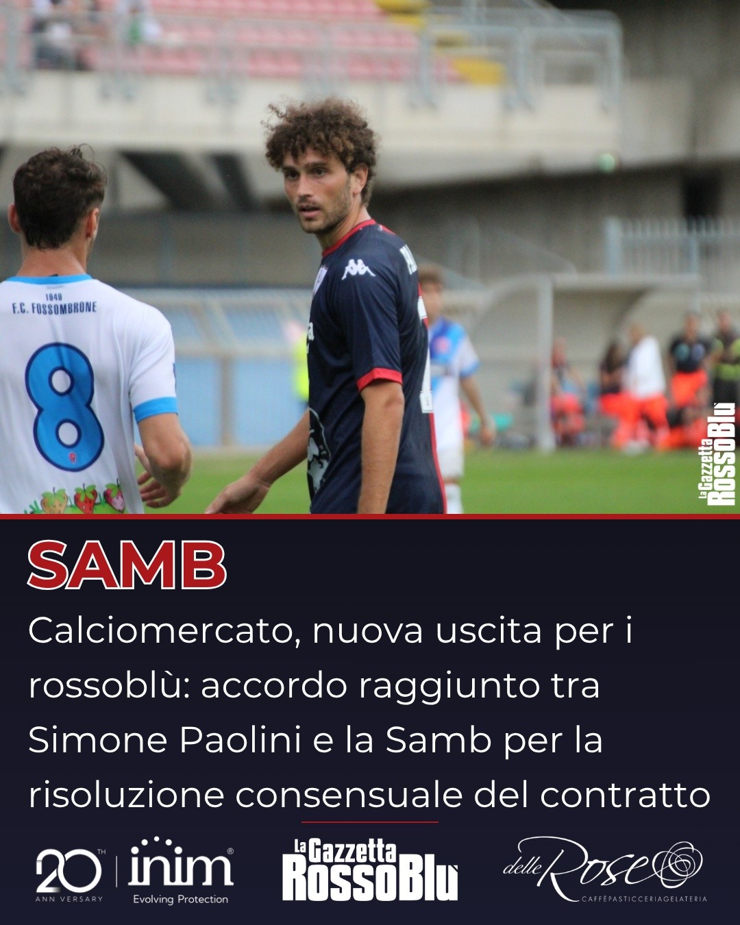 CALCIOMERCATO ⚽️💰

Altra uscita ↪ per l'@u.s.sambenedettese 🔴🔵: accordo raggiunto tra Simone Paolini  e il club rossoblù per la risoluzione consensuale del contratto

#simonepaolini #gironeb #legapro #seriecskywifi