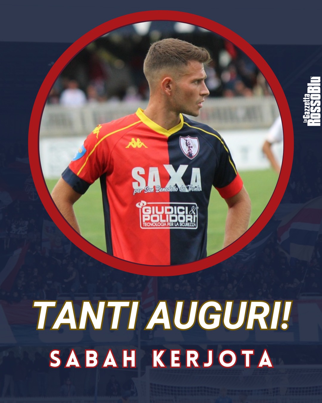 AUGURI SABAH 🎉

Compie oggi 25 anni l'ex Samb 🔴🔵 @sabah_kerjota, grande protagonista del campionato di Serie D girone F vinto nella stagione 2024/25. Auguri Sambah!

#sabahkerjota #exsamb #grb #gazzettarossoblù #samb #sambenedettese #lagazzettarossoblù #calcio #seriec #gironeb #legapro #seriecskywifi