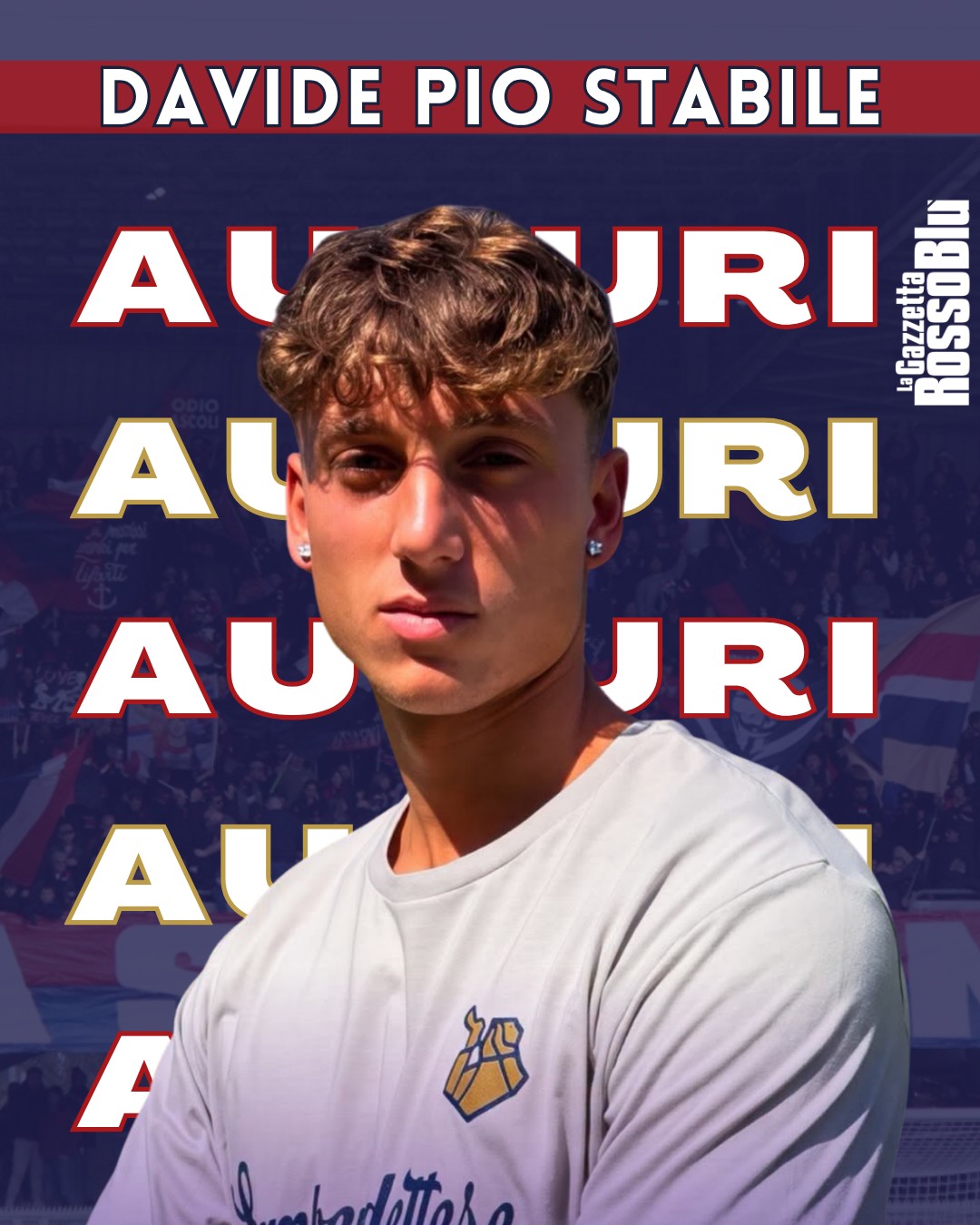 AUGURI DAVIDE 🎉

Compie oggi anni l'attaccante dell'@u.s.sambenedettese 🔴🔵 @davidestabile_9. Tanti auguri!

#davidepiostabile #grb #gazzettarossoblù #samb #sambenedettese #lagazzettarossoblù #calcio #seriec #gironeb #legapro #seriecskywifi