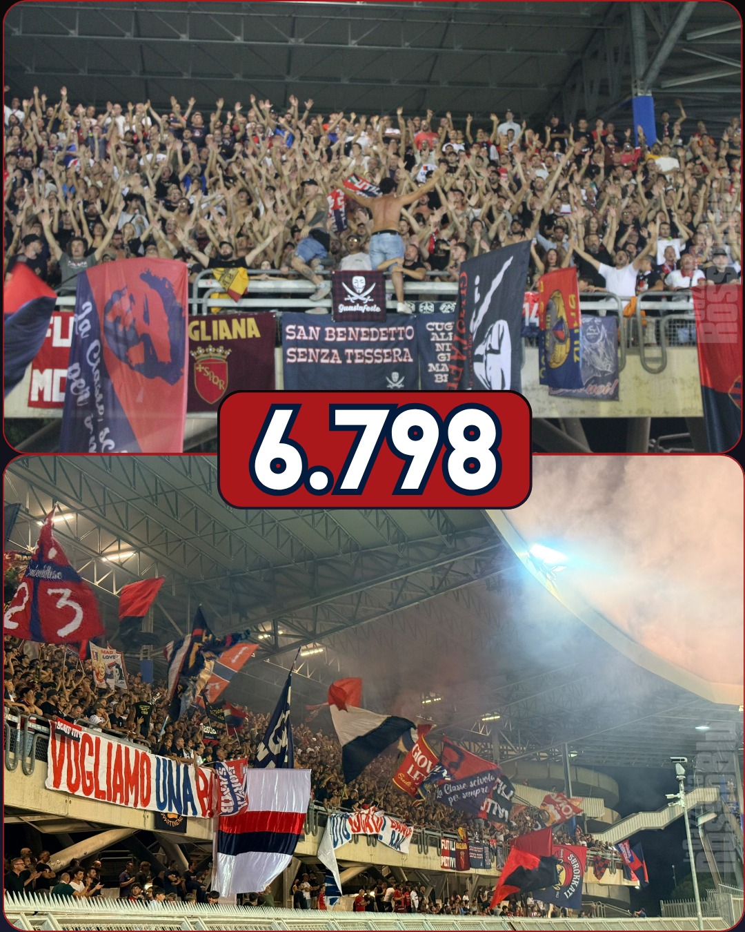 🔴🔵 

Sono stati 6.798 gli spettatori (26 ospiti) presenti ieri sera al Riviera delle Palme 🏟 per la partita tra @u.s.sambenedettese e Forlì

#samfor #sambforlì #stadiorivieradellepalme #grb #gazzettarossoblù #samb #sambenedettese #lagazzettarossoblù #calcio #seriec #gironeb #legapro #seriecskywifi