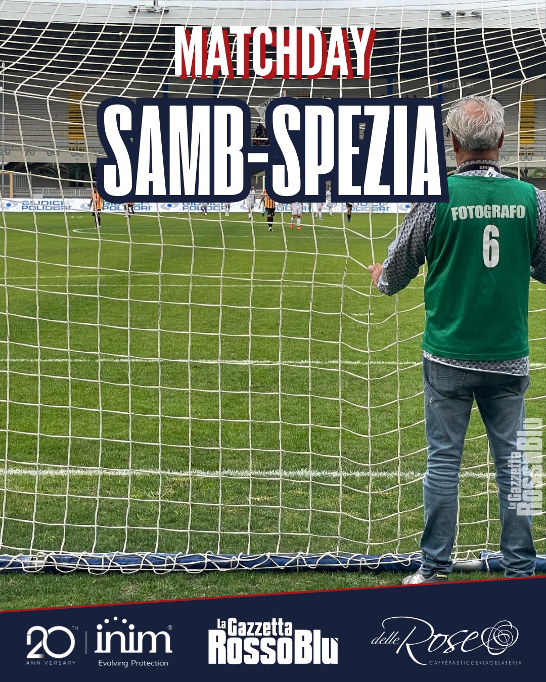 MATCHDAY 3⃣

❤️💙 Dacci la forza Gì, perché noi oggi ripartiamo. Lo facciamo anche e soprattutto per te

💪🏻 E già che ci sei, dai un po' di forza anche all'@u.s.sambenedettese che ne avrà bisogno in una partita molto impegnativa

🏟 I rossoblù, alla ricerca della prima vittoria, ricevono al Riviera delle Palme lo Spezia. Fischio d'inizio alle ore 15:00

#matchday #samspe #sambspezia #stadiorivieradellepalme #grb #gazzettarossoblù #samb #sambenedettese #lagazzettarossoblù #calcio #seriec #gironeb #legapro #seriecskywifi