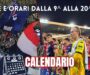 Samb, date e orari dalla 9^ alla 20^ giornata. CALENDARIO