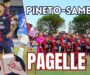 Pineto-Samb 2-1, PAGELLE: Candellori unica luce, Machin ancora bocciato