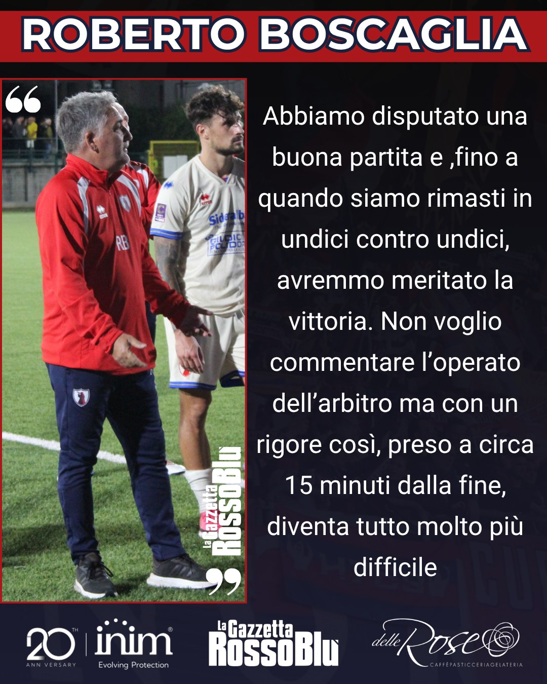 MISTER 🎙

@u.s.sambenedettese 🔴🔵, le parole di mister Roberto Boscaglia dopo l'1-1 in casa della Pianese

#robertoboscaglia #piasam #pianesesamb #grb #gazzettarossoblù #samb #sambenedettese #lagazzettarossoblù #calcio #seriec #gironeb #legapro #seriecskywifi