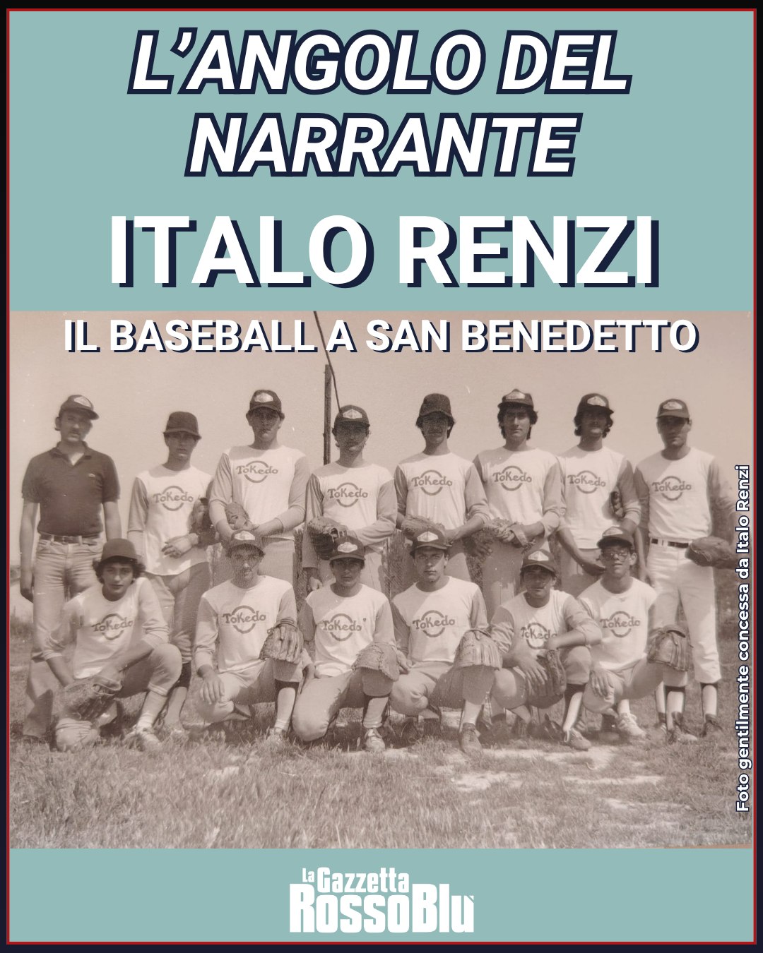 L'ANGOLO DEL NARRANTE ✍🏻

Il Narrante questa settimana ci parla di Baseball ⚾ a San Benedetto, grazie ai ricordi di Italo Renzi 🧢

💬 Sul nostro sito trovate l'intervista

#ilnarrante #langolodelnarrante #baseball #italorenzi #sanbenedettodeltronto #sanbenedetto #sbt #narrante