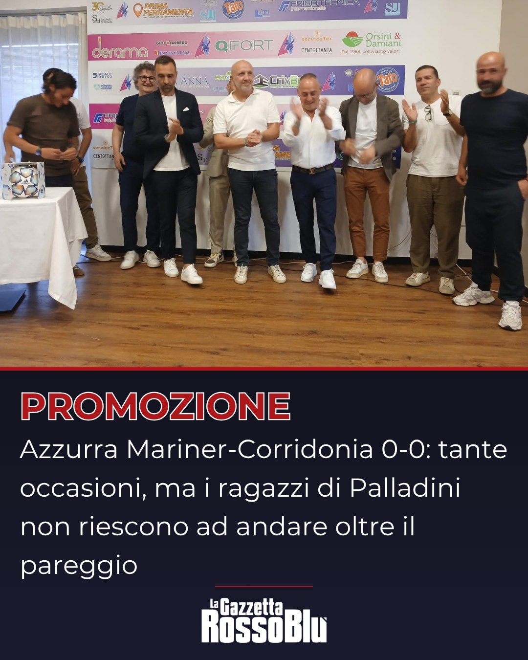 PROMOZIONE ⚽

L'@azzurramariner ci prova, ma non riesce ad andare oltre lo 0-0 nella sfida col Corridonia

#azzcor #azzurramarinercorridonia #calcio #marche #promozione #gironeb #azzurramariner #grb #lagazzettarossoblù