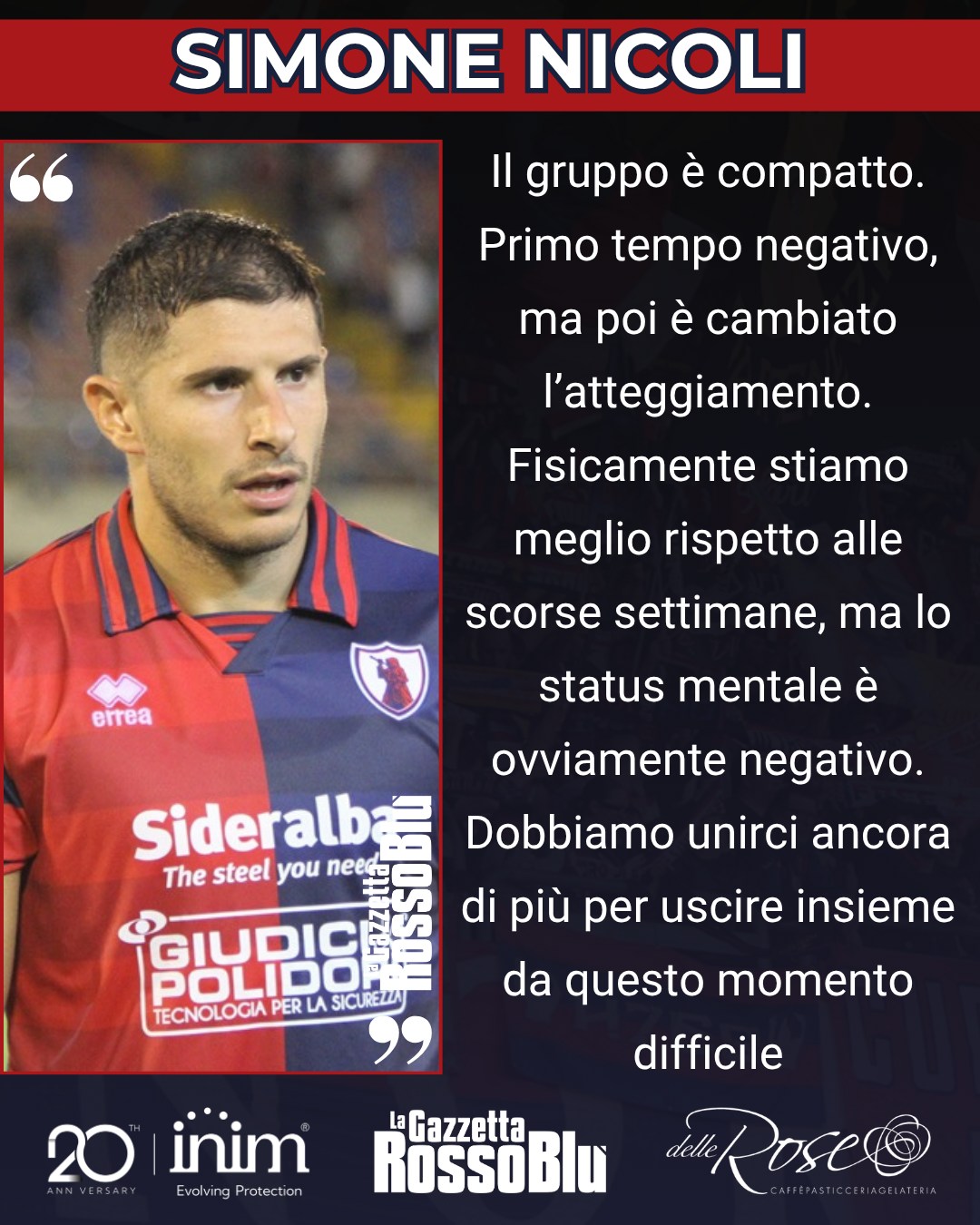 NICOLI 🎙

@u.s.sambenedettese 🔴🔵, le parole di Simone Nicoli

#simonenicoli #samata #sambatalantau23 #grb #gazzettarossoblù #samb #sambenedettese #lagazzettarossoblù #calcio #seriec #gironeb #legapro #seriecskywifi