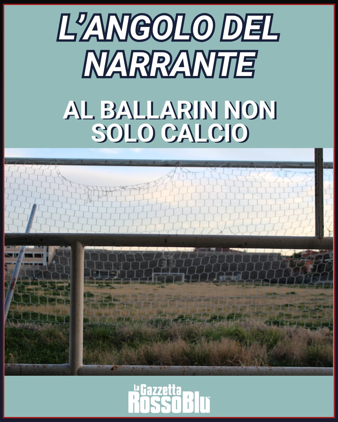 L'ANGOLO DEL NARRANTE ✍🏻

🏟 Al Ballarin non solo calcio: sul nostro sito trovate l'ultimo appuntamento con l'Angolo del Narrante

@ilnarrante #langolodelnarrante #ilnarrante #narrante #stadiofratelliballarin #stadioballarin #ballarin #grb #lagazzettarossoblù #sanbenedetto #sanbenedettodeltronto #sbt