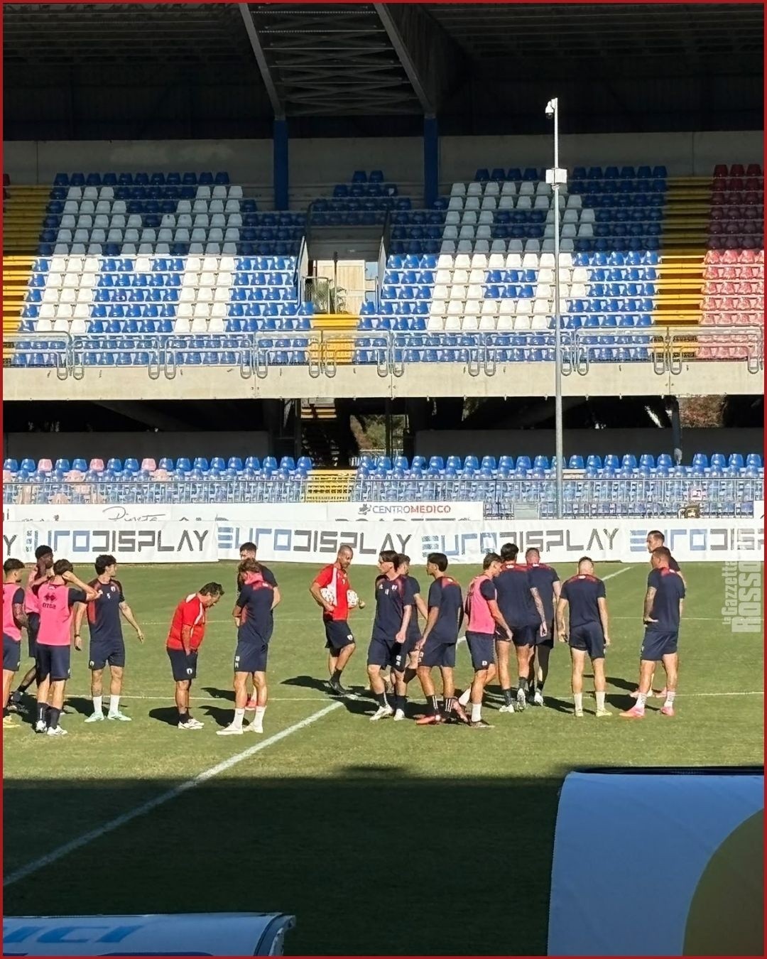 ALLENAMENTO🏃‍♂️

Samb🔴🔵 a lavoro agli ordini di mister D'Alesio in vista della gara di sabato 3 ottobre sul campo di Grosseto