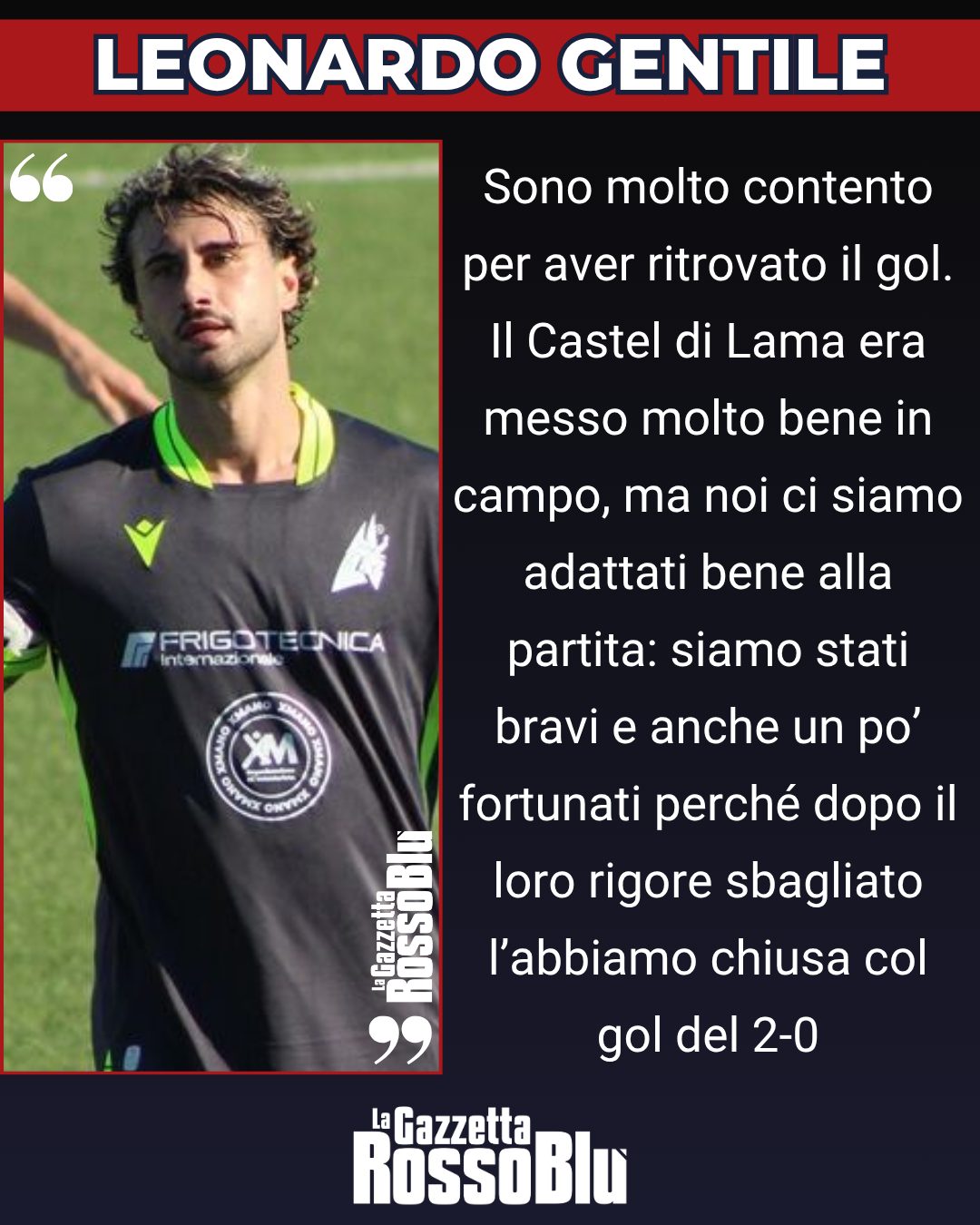 PROMOZIONE ⚽

@azzurramariner, le parole di @leogentile7 🎙

#leonardogentile #calcio #marche #promozione #gironeb #azzurramariner #grb #lagazzettarossoblù
