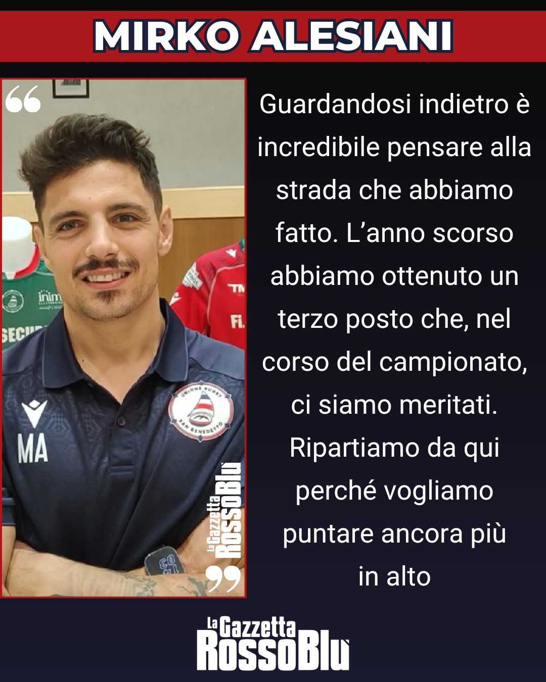 RUGBY 🏉

@unione_rugby_samb 🔴🔵, le parole di Mirko Alesiani 🎙

#mirkoalesiani #unionerugbysanbenedetto #ursbt #unionerugbysbt #fifasecurity #rugby #seriea #grb #gazzettarossoblù #lagazzettarossoblù