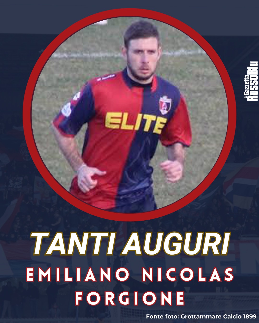 AUGURI EMILIANO 🎉

Compie oggi 39 anni l'ex Samb 🔴🔵 Emiliano Nicolas Forgione 🇦🇷

🏆 Due volte alla Samb (nel 2012/13 e nel girone di ritorno del 2015/16) e due volte vincitore del campionato di Serie D. Tanti auguri!

#emilianoforgione #emilianonicolasforgione #exsamb #grb #gazzettarossoblù #samb #sambenedettese #lagazzettarossoblù #calcio #seriec #gironeb #legapro #seriecskywifi