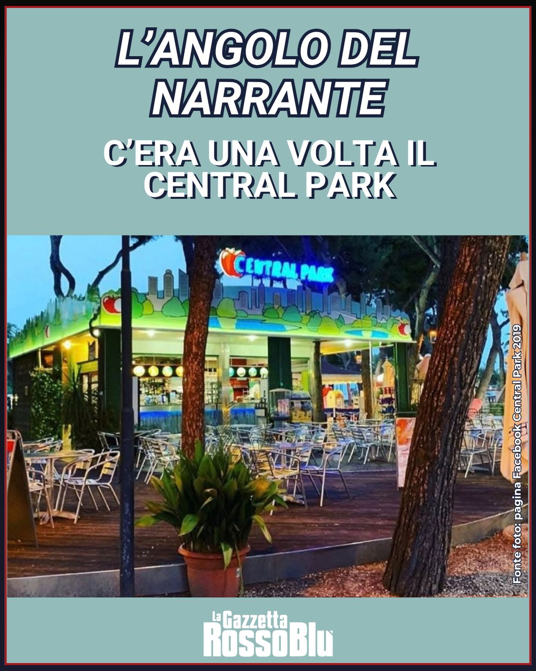 L'ANGOLO DEL NARRANTE ✍🏻

L'ultimo appuntamento col Narrante ci parla del Central Park 🍎: sul nostro sito trovate l'articolo 🔎

#ilnarrante #narrante #langolodelnarrante #centralpark #sanbenedettodeltronto #sbt #sanbenedetto #grb #lagazzettarossoblù @ilnarrante