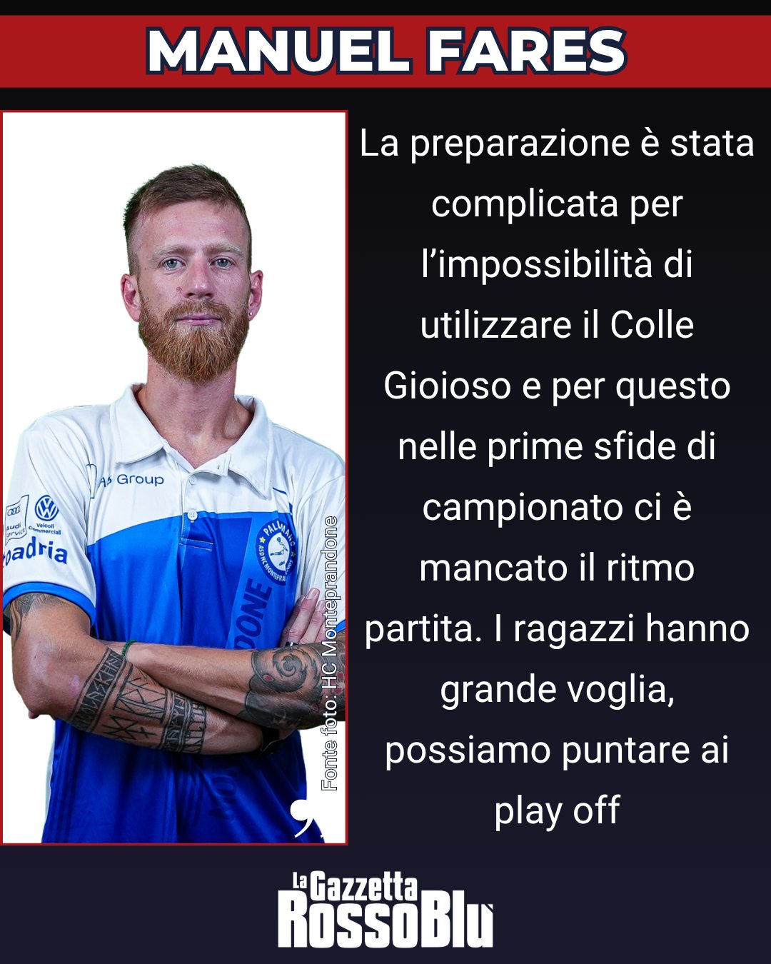 PALLAMANO 🤾‍♂

@hc_monteprandone, le parole del preparatore Manuel Fares 🎙

#manuelfares #pallamano #handball #serieasilver #pallamanomonteprandone #hcmonteprandone #monteprandone #grb #lagazzettarossoblù
