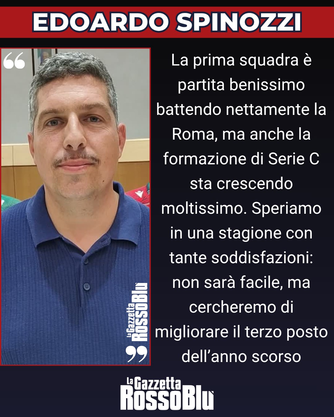 RUGBY 🏉

@unione_rugby_samb 🔴🔵, le parole del presidente @edoardo_spinozzi 🎙

#edoardospinozzi #unionerugbysanbenedetto #ursbt #unionerugbysbt #fifasecurity #rugby #seriea #grb #gazzettarossoblù #lagazzettarossoblù