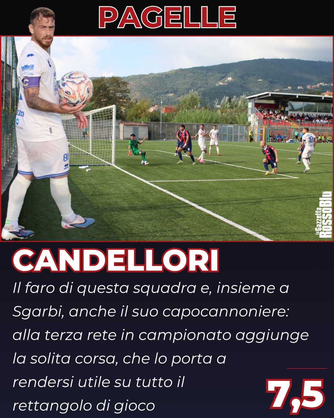 KEV ⚔

Come sempre tra i migliori per l'@u.s.sambenedettese 🔴🔵, non solo per il gol 🎯: il capitano @kevin_candellori_ ©

#kevincandellori #vadsam #vadosamb #grb #gazzettarossoblù #samb #sambenedettese #lagazzettarossoblù #calcio #seriec #gironeb #legapro #seriecskywifi