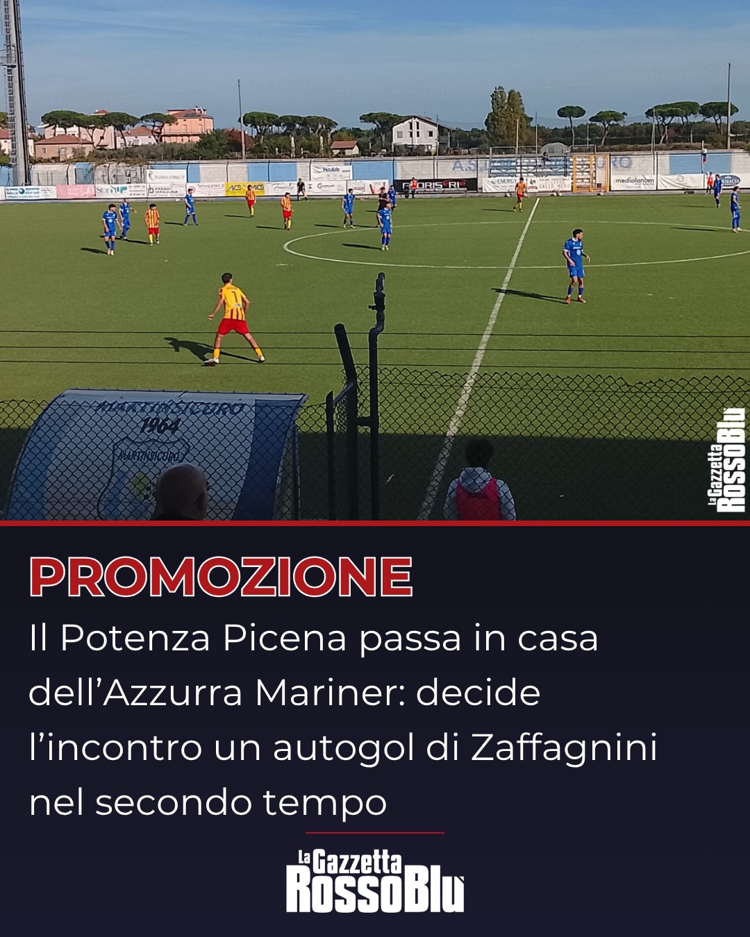 PROMOZIONE ⚽

L'@azzurramariner cade in casa ❌: il Potenza Picena passa al Tommolini grazie ad un'autorete

#azzurramarinerpotenzapicena #potenzapicena #calcio #marche #promozione #gironeb #azzurramariner #grb #lagazzettarossoblù