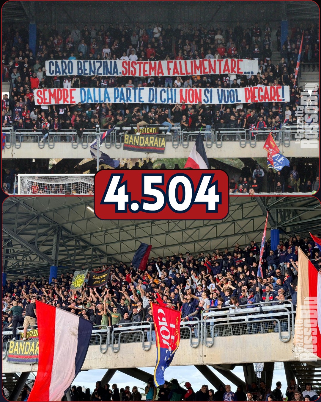SPETTATORI 📊

Sono stati 4.504 gli spettatori presenti ieri al Riviera delle Palme 🏟 per la partita tra @u.s.sambenedettese 🔴🔵 e Livorno (94 gli ospiti)

#samliv #samblivorno #stadiorivieradellepalme #grb #gazzettarossoblù #samb #sambenedettese #lagazzettarossoblù #calcio #seriec #gironeb #legapro #seriecskywifi